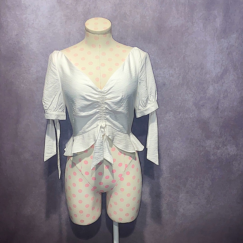 White Keepsakes Blouse!